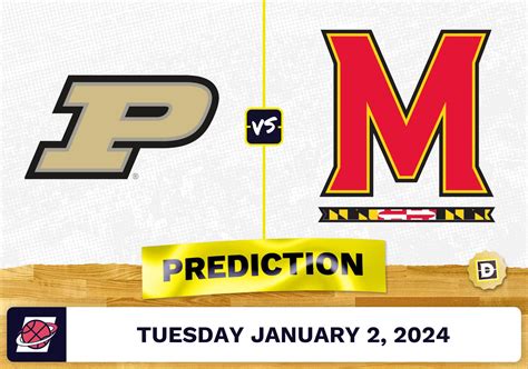 Purdue vs maryland prediction pickdawgz - Mar 5, 2024 · Purdue has won three games in a row and 12 of their last 13, with the lone loss coming against Ohio State. The Boilermakers are scoring 84.7 points per game with 40.8 rebounds per game and 18.2 assists per game, while allowing 70.2 points against per game this year. Zach Edey is averaging 24 points, 11.8 rebounds, and 1.9 assists per game. 